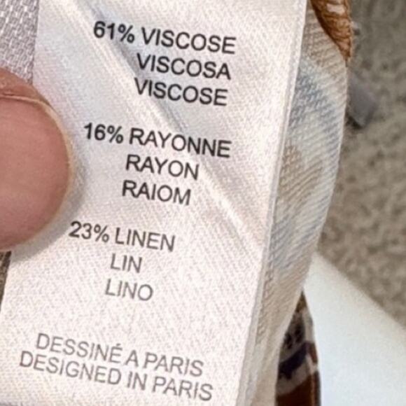 Antik Batik Honoka Printed Wide Leg Trousers - Picture 7 of 7